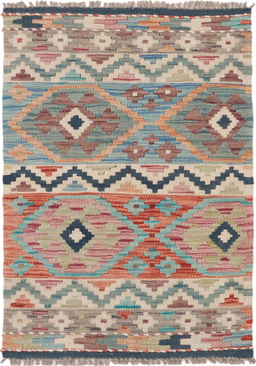 Tapete afegão Kilim Afegão 83x59 83x59, Tapete persa Tecido à mão