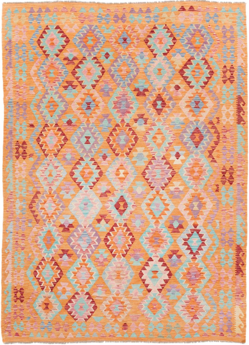 Tapete afegão Kilim Afegão 290x212 290x212, Tapete persa Tecido à mão