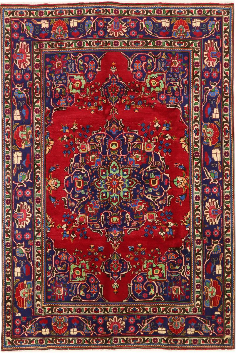 Perzsa szőnyeg Tabriz 9'9"x6'8" 9'9"x6'8", Perzsa szőnyeg Kézzel csomózva