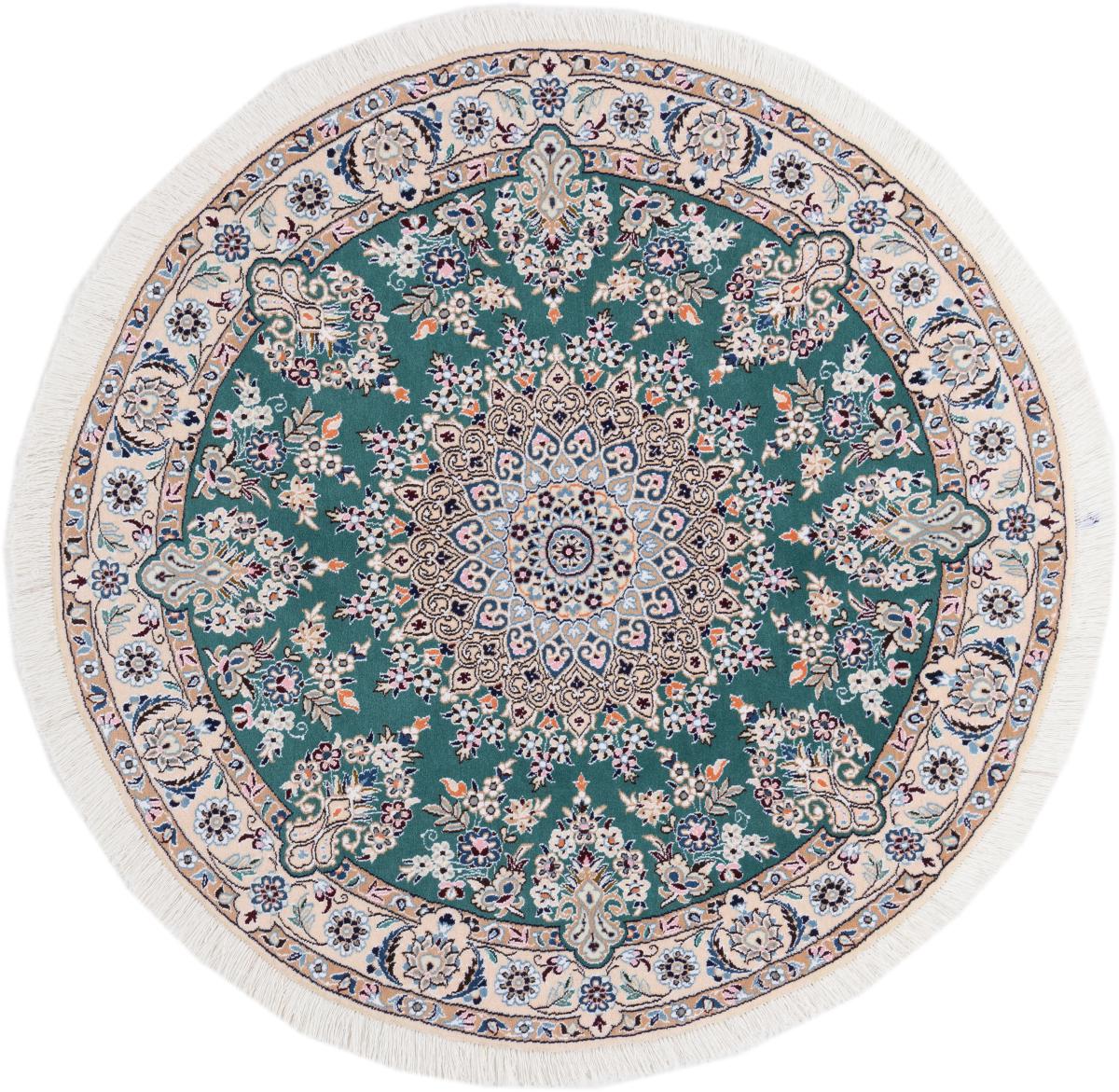 Tappeto persiano Nain 9La 151x149 151x149, Tappeto persiano Annodato a mano