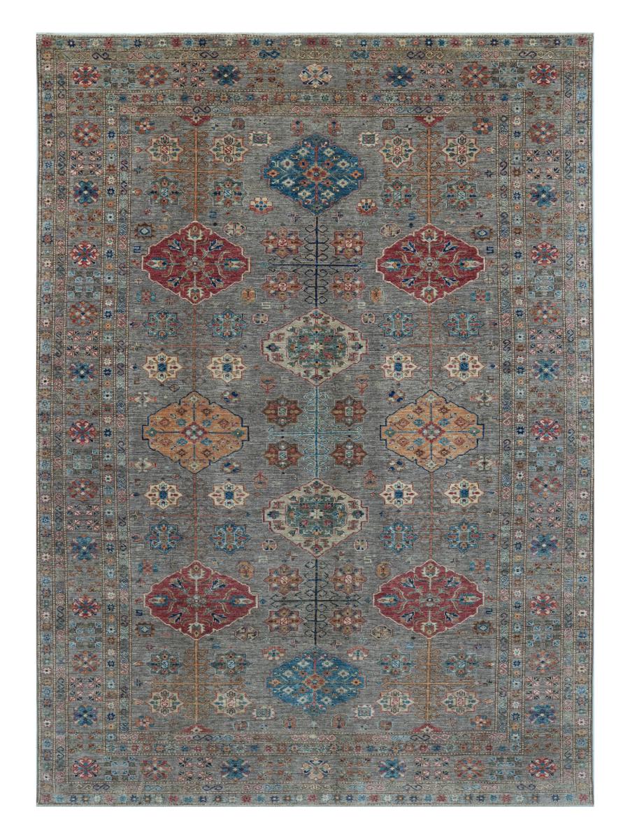 Tapete do Paquistão Kazak 356x252 356x252, Tapete persa Feito à mão