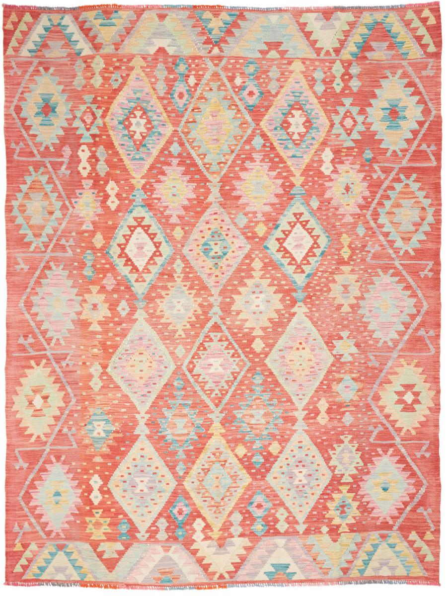 Dywan afgański Kilim Afghan 7'8"x5'10" 7'8"x5'10", Dywan perski Ręcznie tkane