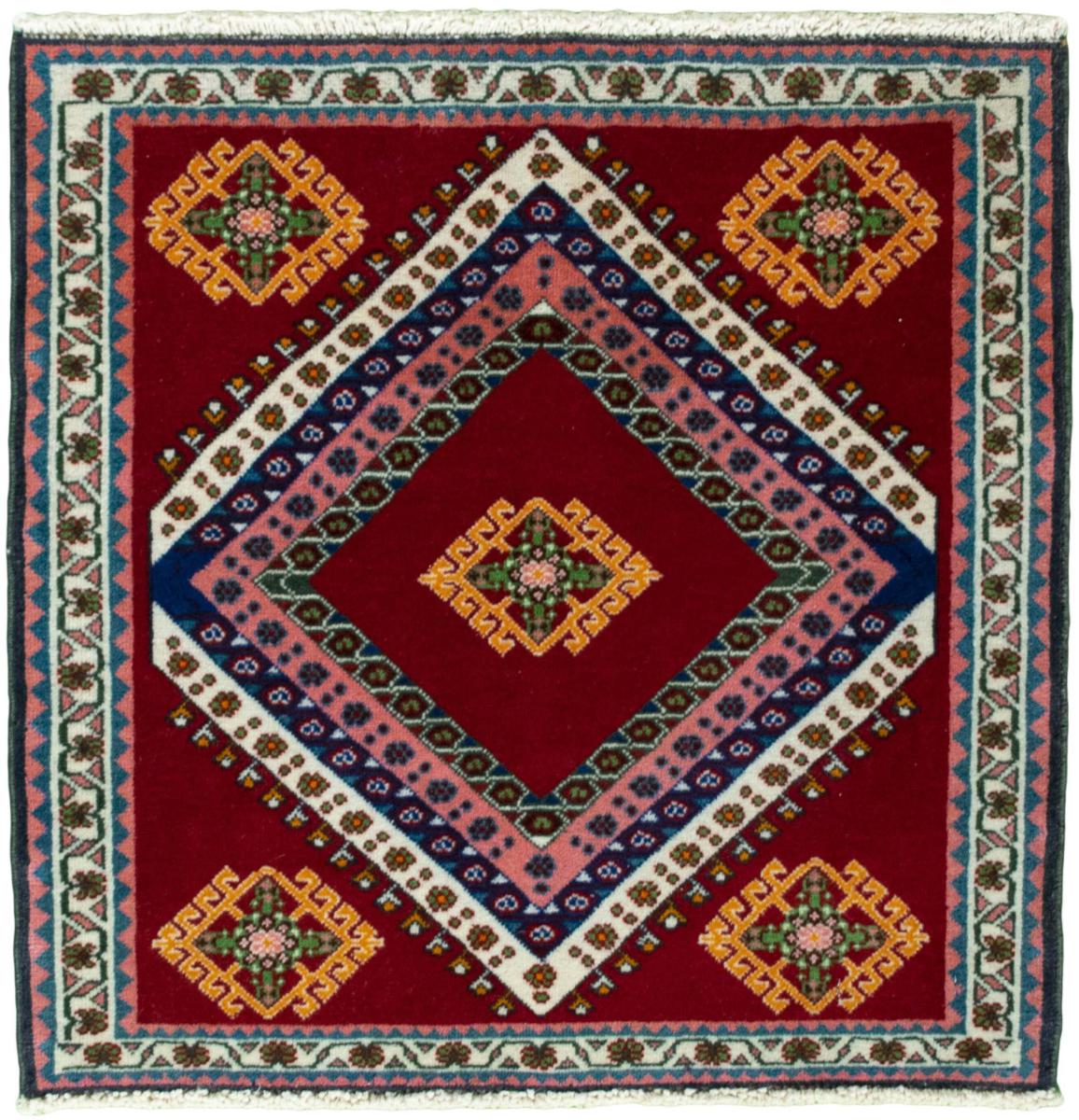 Persian Rug Shiraz 62x62 62x62, Persian Rug Knotted by hand