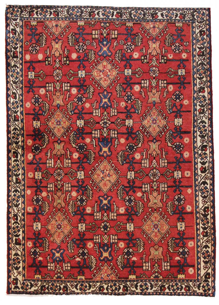 Tapete persa Abadeh 146x104 146x104, Tapete persa Atado à mão