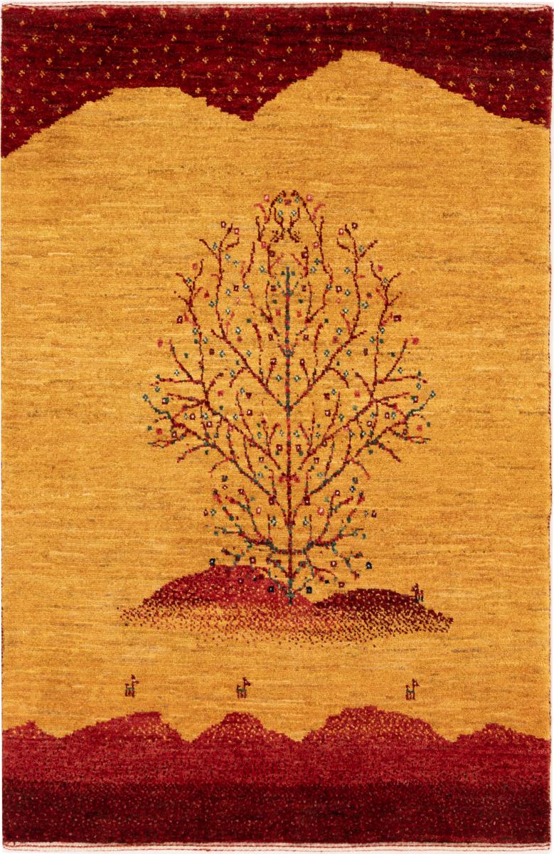 Perzisch tapijt Perzisch Gabbeh Loribaft Tabiibaft 122x81 122x81, Perzisch tapijt Handgeknoopte