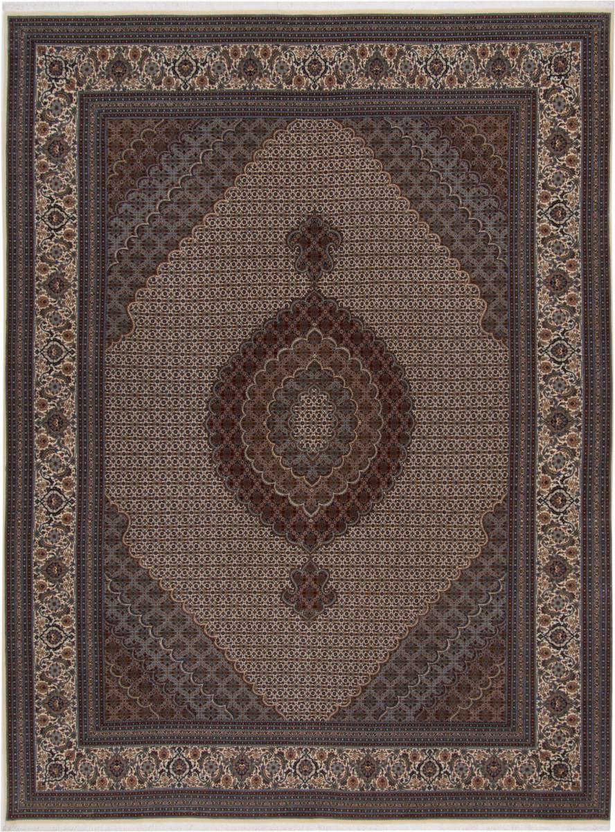 Tapis persan Tabriz 50Raj 339x250 339x250, Tapis persan Noué à la main