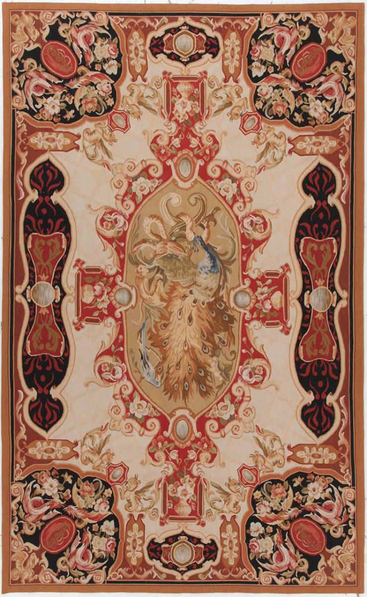 Alfombra china Kilim Aubusson 253x152 253x152, Alfombra persa Tejido a mano