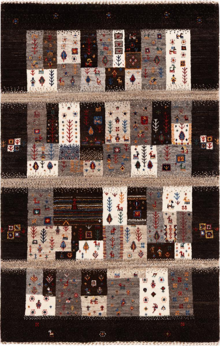 Perzisch tapijt Perzisch Gabbeh Loribaft Tabiibaft 126x83 126x83, Perzisch tapijt Handgeknoopte