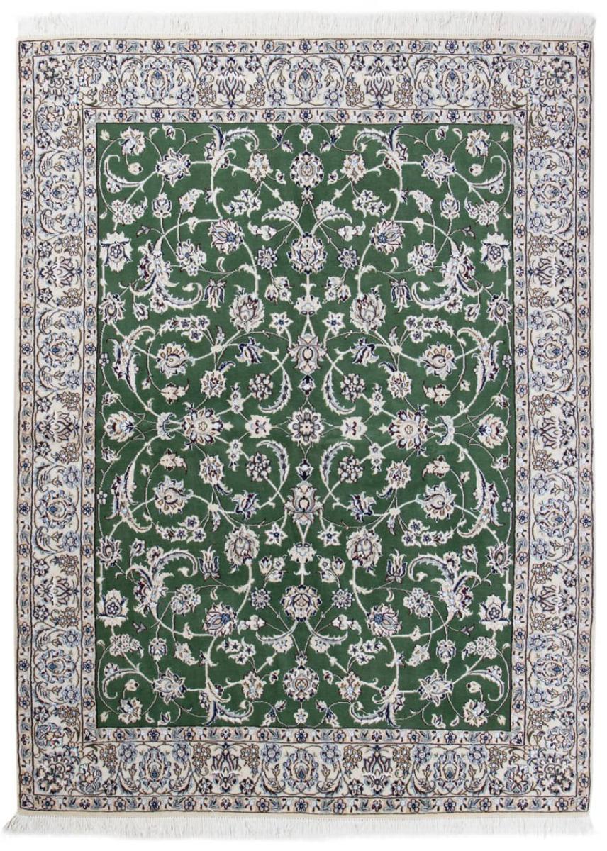 Alfombra persa Nain 9La 203x151 203x151, Alfombra persa Anudado a mano