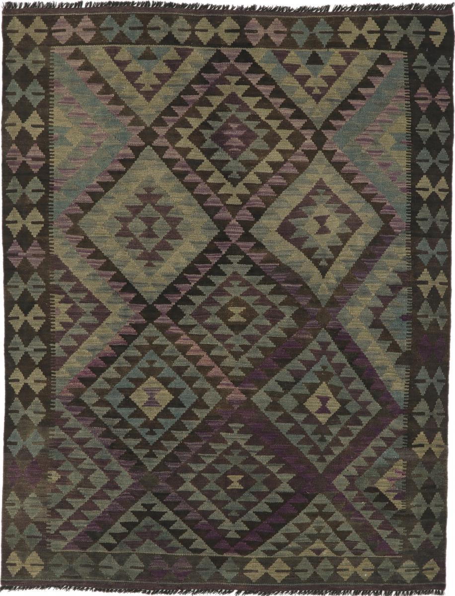 Tapete afegão Kilim Afegão Heritage 195x150 195x150, Tapete persa Tecido à mão