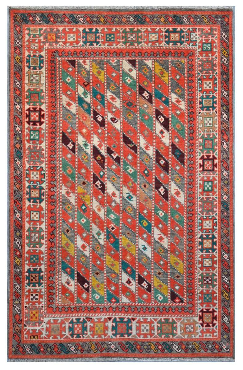 Tapis afghan Kazak Darya 187x119 187x119, Tapis persan Noué à la main