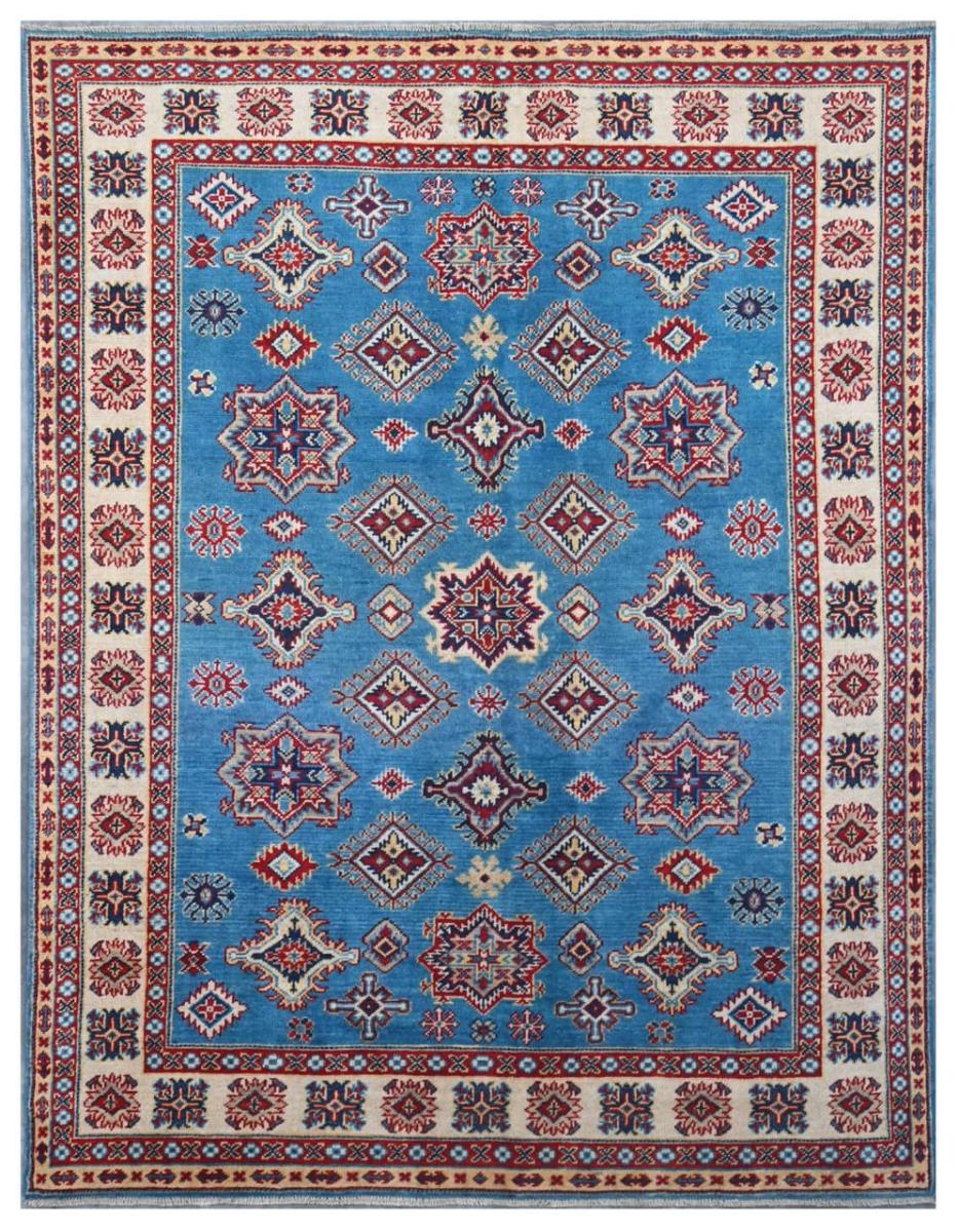 Tapis afghan Kazak Darya 201x154 201x154, Tapis persan Noué à la main