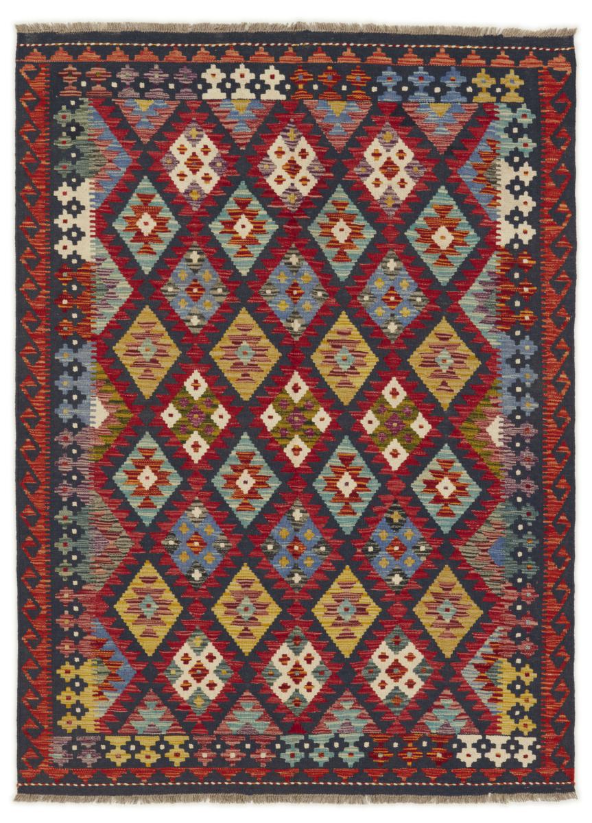 Afghaans tapijt Kilim Afghan 197x145 197x145, Perzisch tapijt Handgeweven