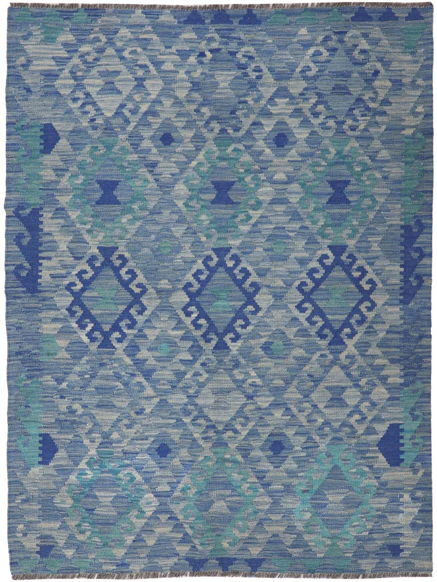 Tapis afghan Kilim Afghan 132x104 132x104, Tapis persan Tissé à la main