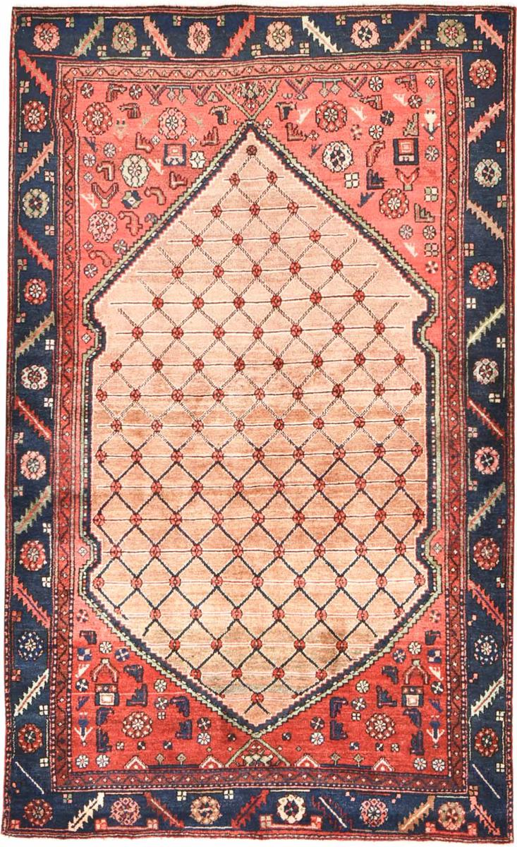 Tapete persa Koliai 205x123 205x123, Tapete persa Atado à mão