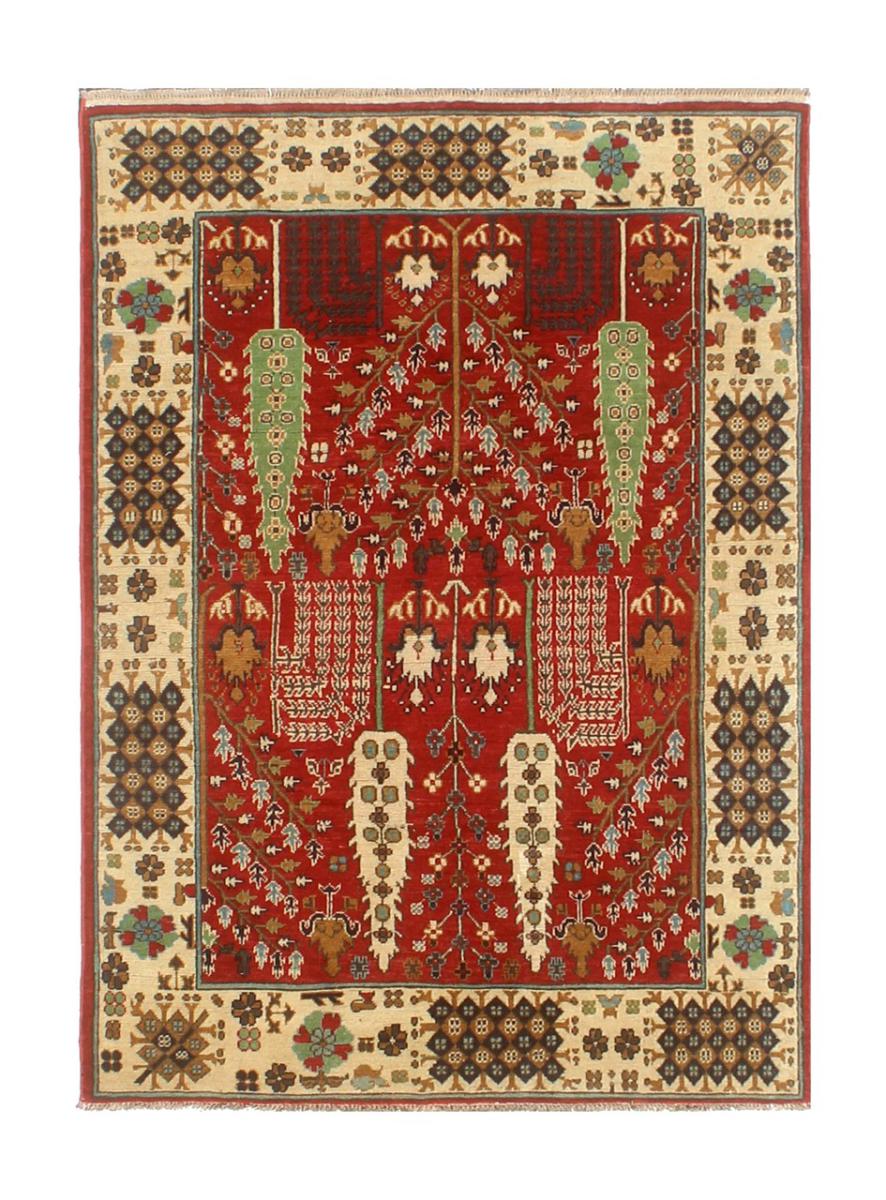 Afghan rug Kazak Ghazni 193x148 193x148, Persian Rug Knotted by hand