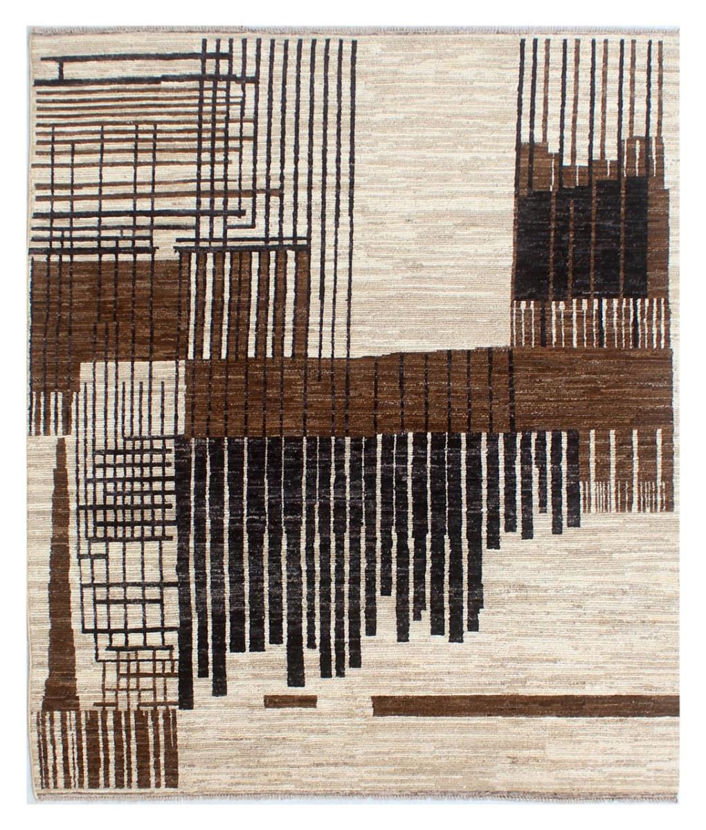 Pakistansk tæppe Berber Contemporary 297x244 297x244, Persisk tæppe Håndknyttet