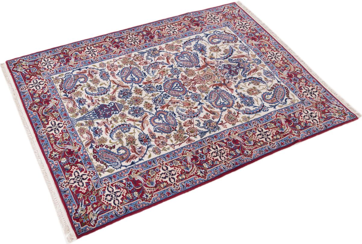 Isfahán Vieja Urdimbre de Seda - 1