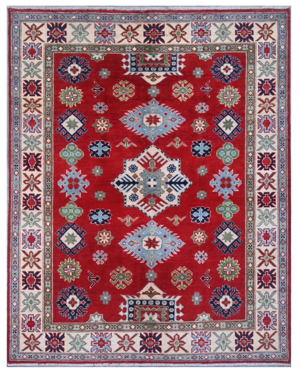 Afghan rug Kazak Darya 193x150 193x150, Persian Rug Knotted by hand