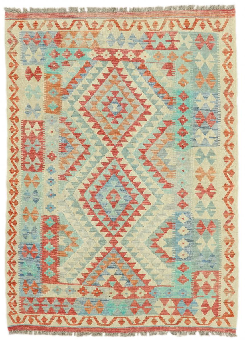 Tapete afegão Kilim Afegão 175x126 175x126, Tapete persa Tecido à mão