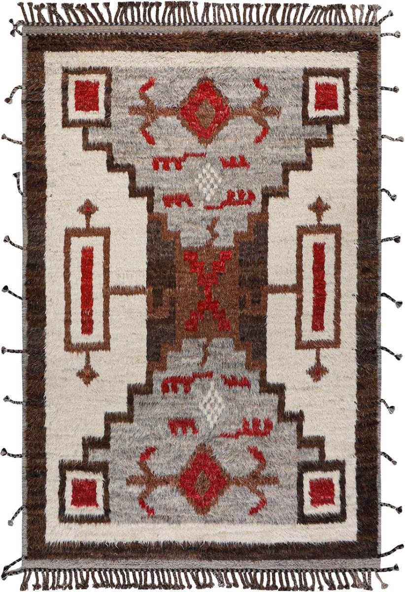 Alfombra afgana Berber Contemporary 314x207 314x207, Alfombra persa Anudado a mano