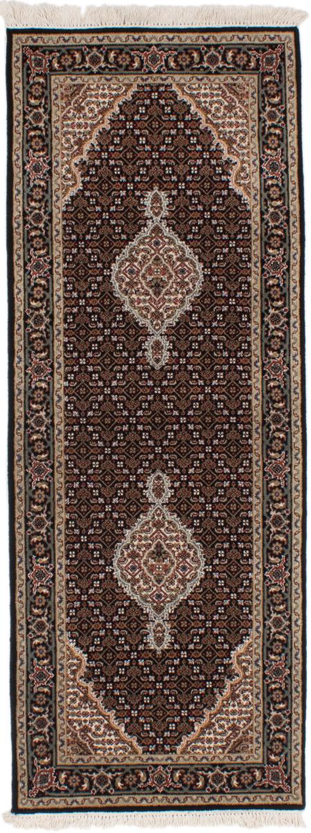 Tapis indien Tabriz Mahi 197x72 197x72, Tapis persan Noué à la main