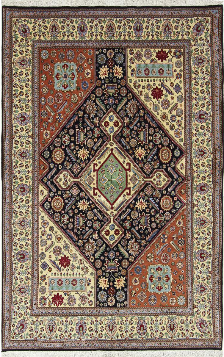 Persian Rug Ghashghai 221x142 221x142, Persian Rug Knotted by hand