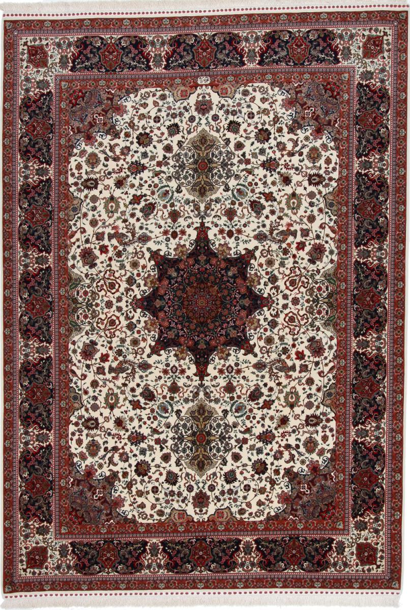 Persian Rug Tabriz 60Raj Silk Warp 362x248 362x248, Persian Rug Knotted by hand