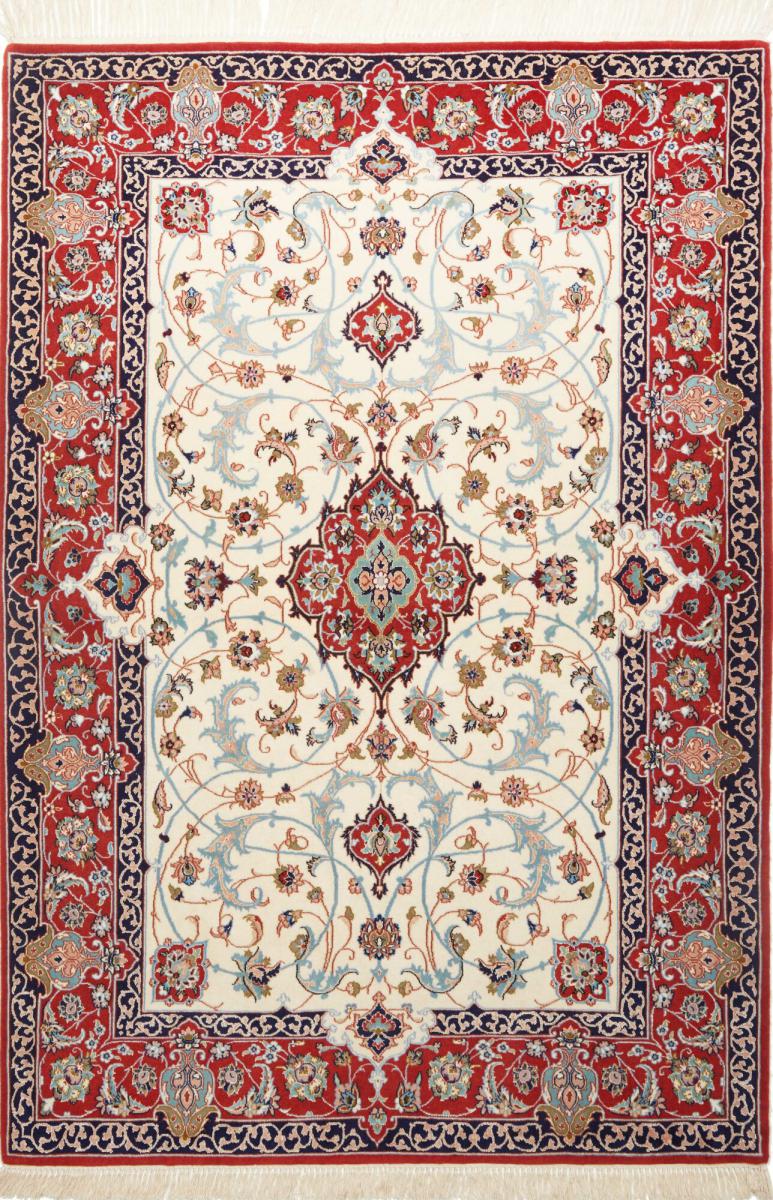 Persian Rug Isfahan Silk Warp 164x112 164x112, Persian Rug Knotted by hand