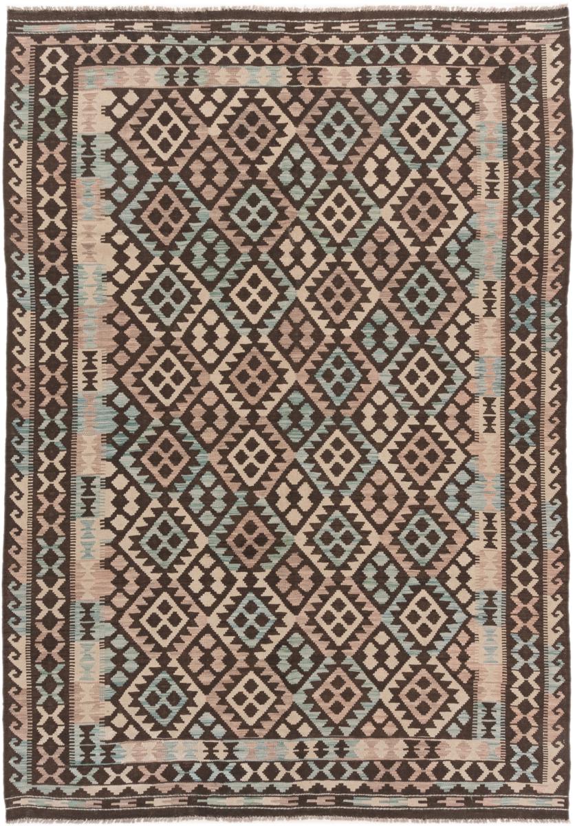 Tapete afegão Kilim Afegão 290x206 290x206, Tapete persa Tecido à mão