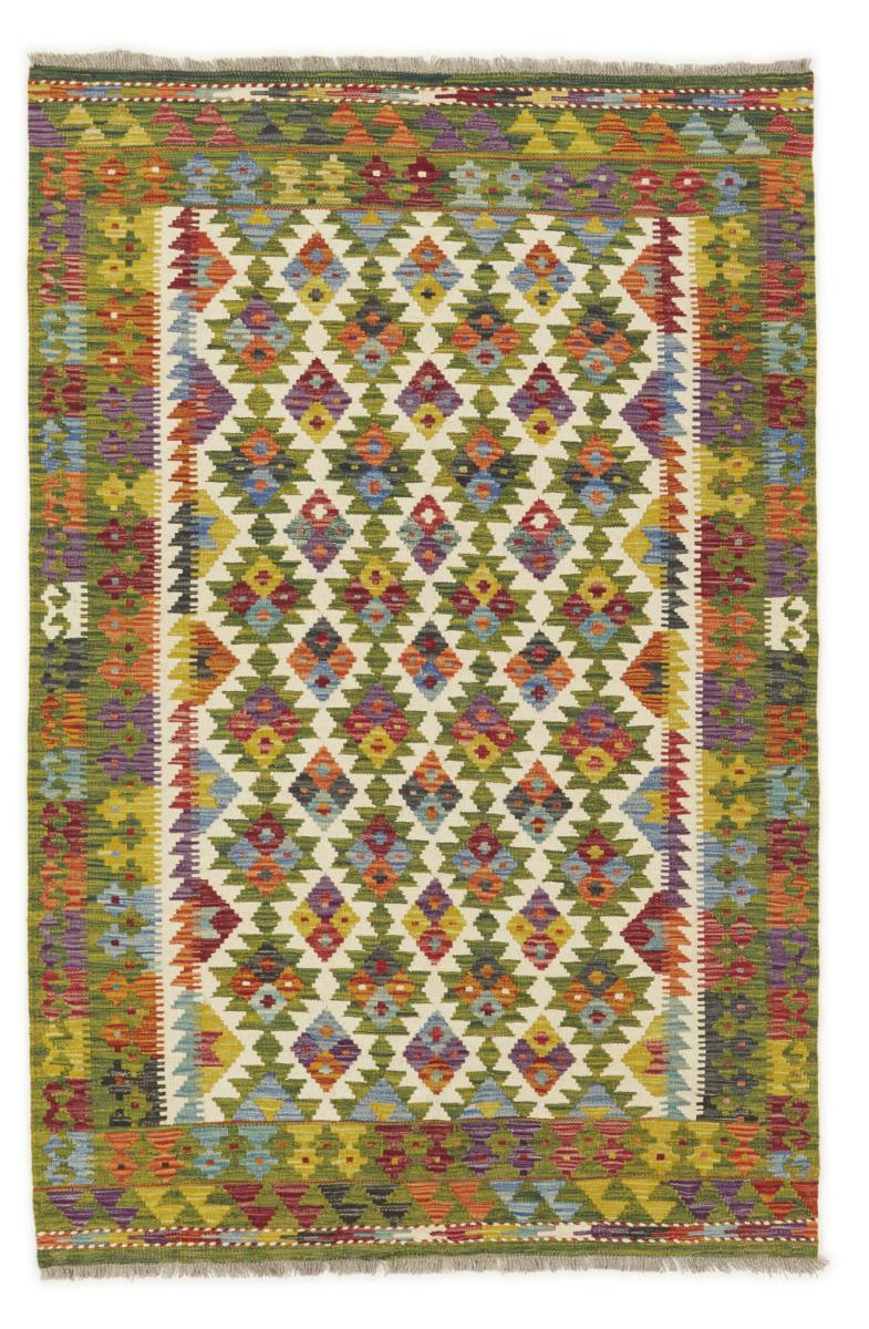 Dywan afgański Kilim Afghan 195x127 195x127, Dywan perski Ręcznie tkane