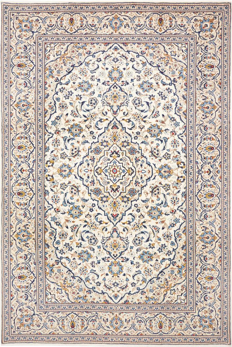 Tapis persan Kashan 294x195 294x195, Tapis persan Noué à la main