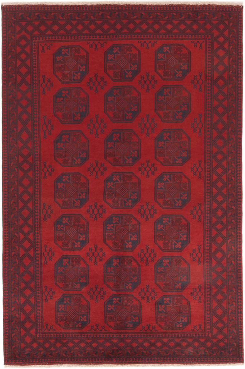 Tapete afegão Afegão Akhche 241x165 241x165, Tapete persa Atado à mão