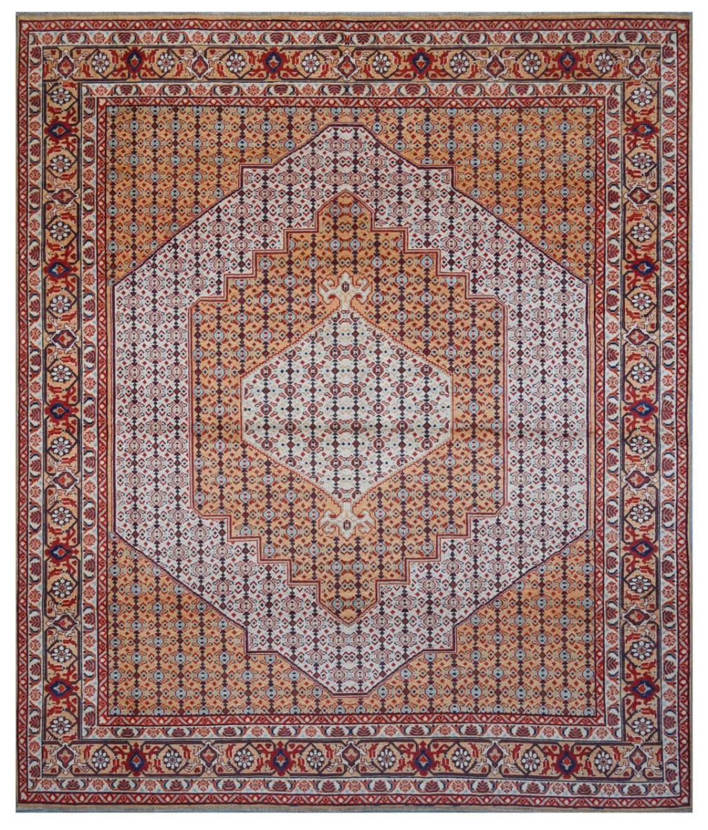 Tappeto Afgano Kazak Darya 301x256 301x256, Tappeto persiano Annodato a mano