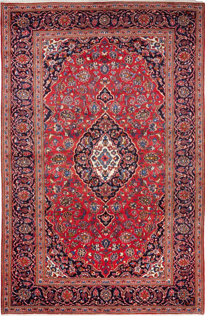 Perzsa szőnyeg Kashan 10'5"x6'9" 10'5"x6'9", Perzsa szőnyeg Kézzel csomózva