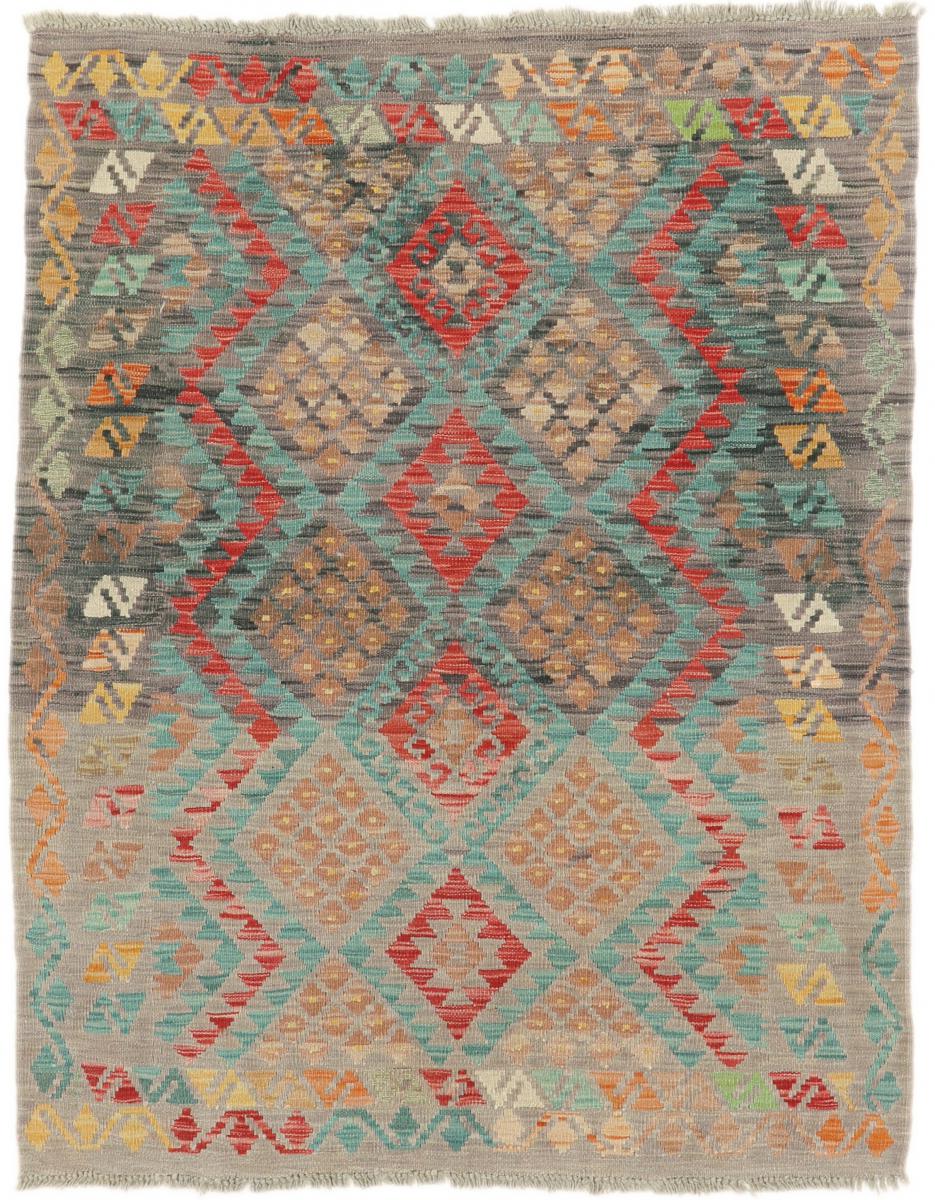 Tapete afegão Kilim Afegão Heritage 160x132 160x132, Tapete persa Tecido à mão