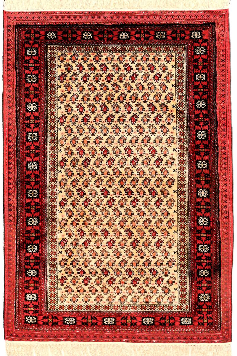 Persisk teppe Quchan Silke 125x81 125x81, Persisk teppe Knyttet for hånd