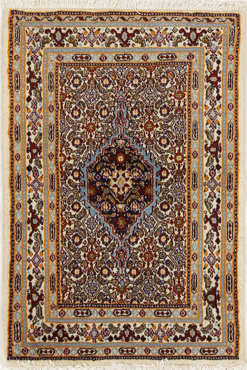 Tappeto persiano Moud 88x60 88x60, Tappeto persiano Annodato a mano