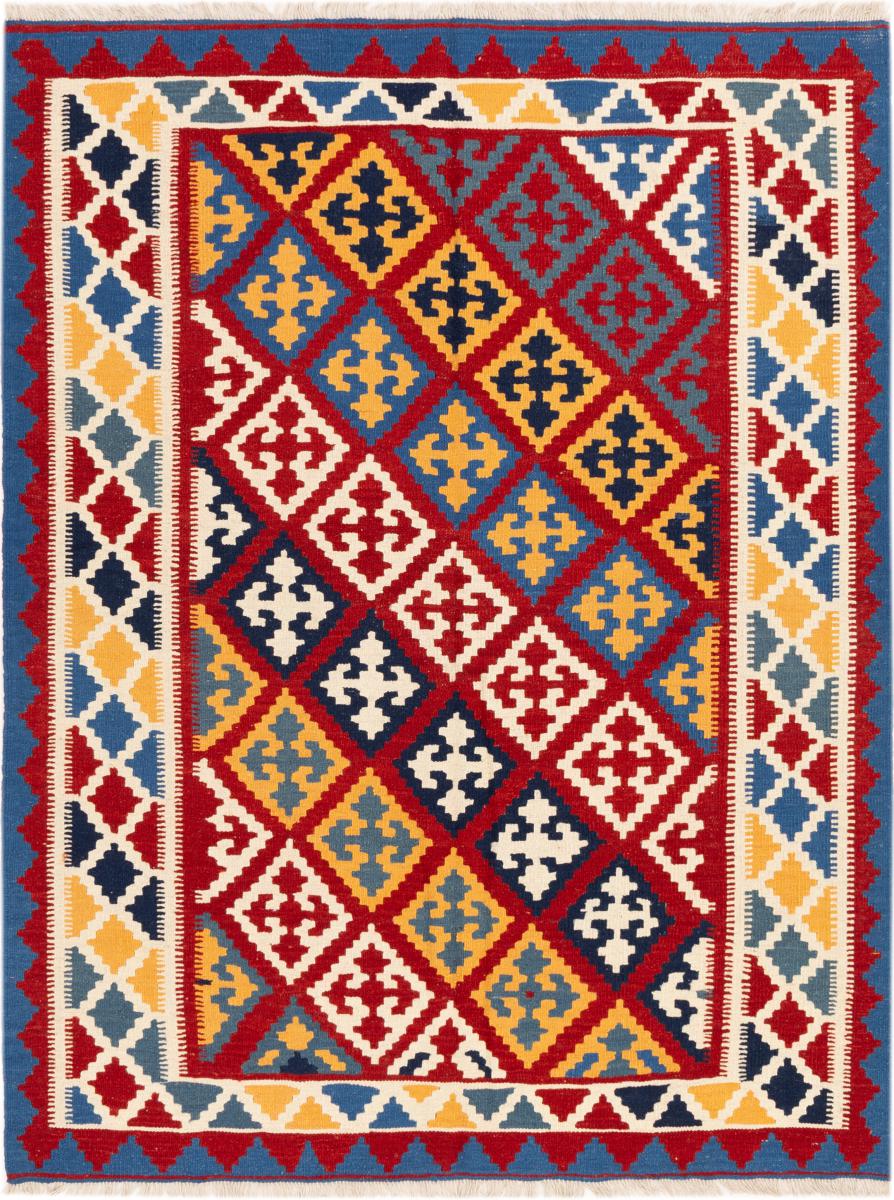 Persian rug Kilim Fars Ghashghai 199x151 199x151, Persian rug Handwoven