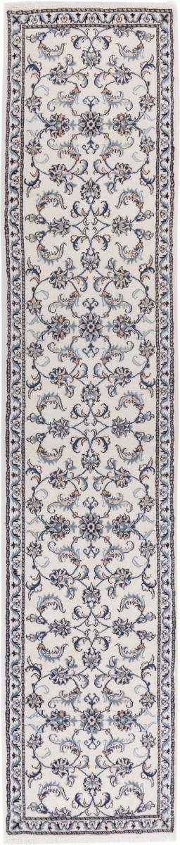 Tapis persan Naïn 390x75 390x75, Tapis persan Noué à la main