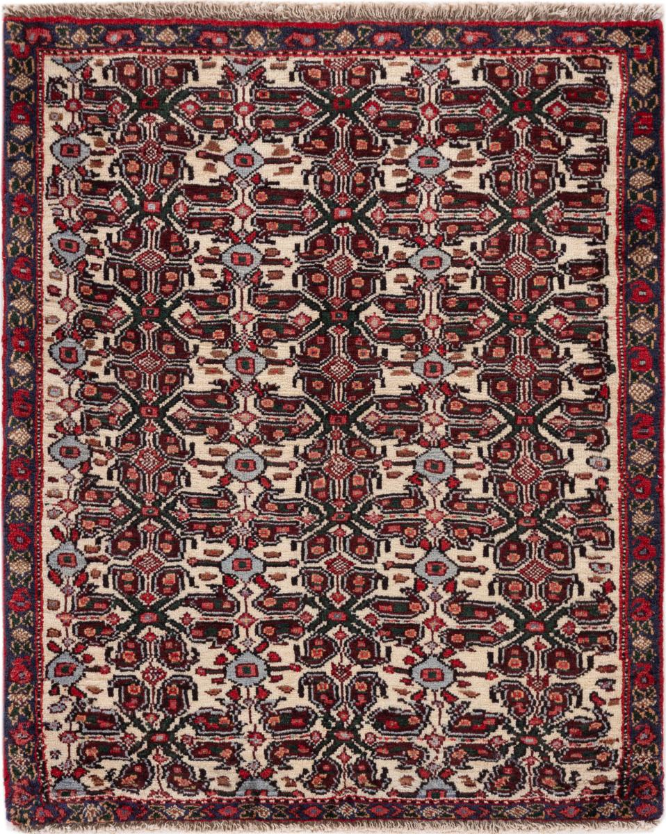 Περσικό χαλί Senneh 94x77 94x77, Περσικό χαλί Οι κόμποι έγιναν με το χέρι