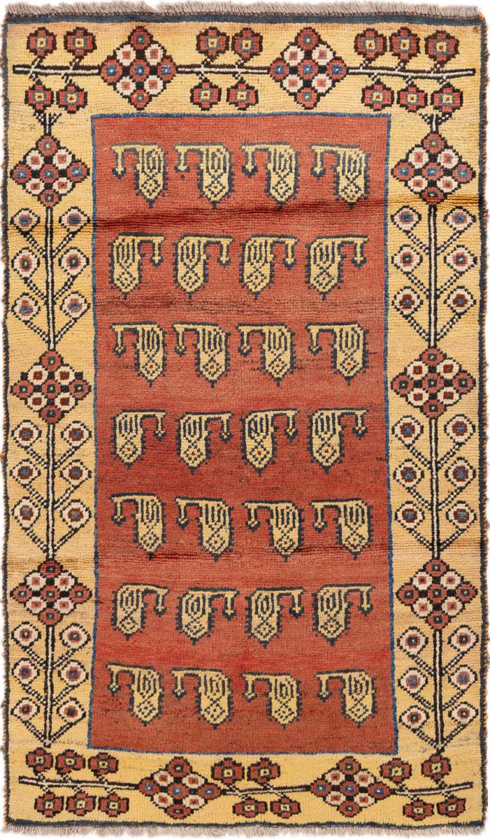 Covor persan Persia Gabbeh Ghashghai 195x115 195x115, Covor persan Lucrate de mână