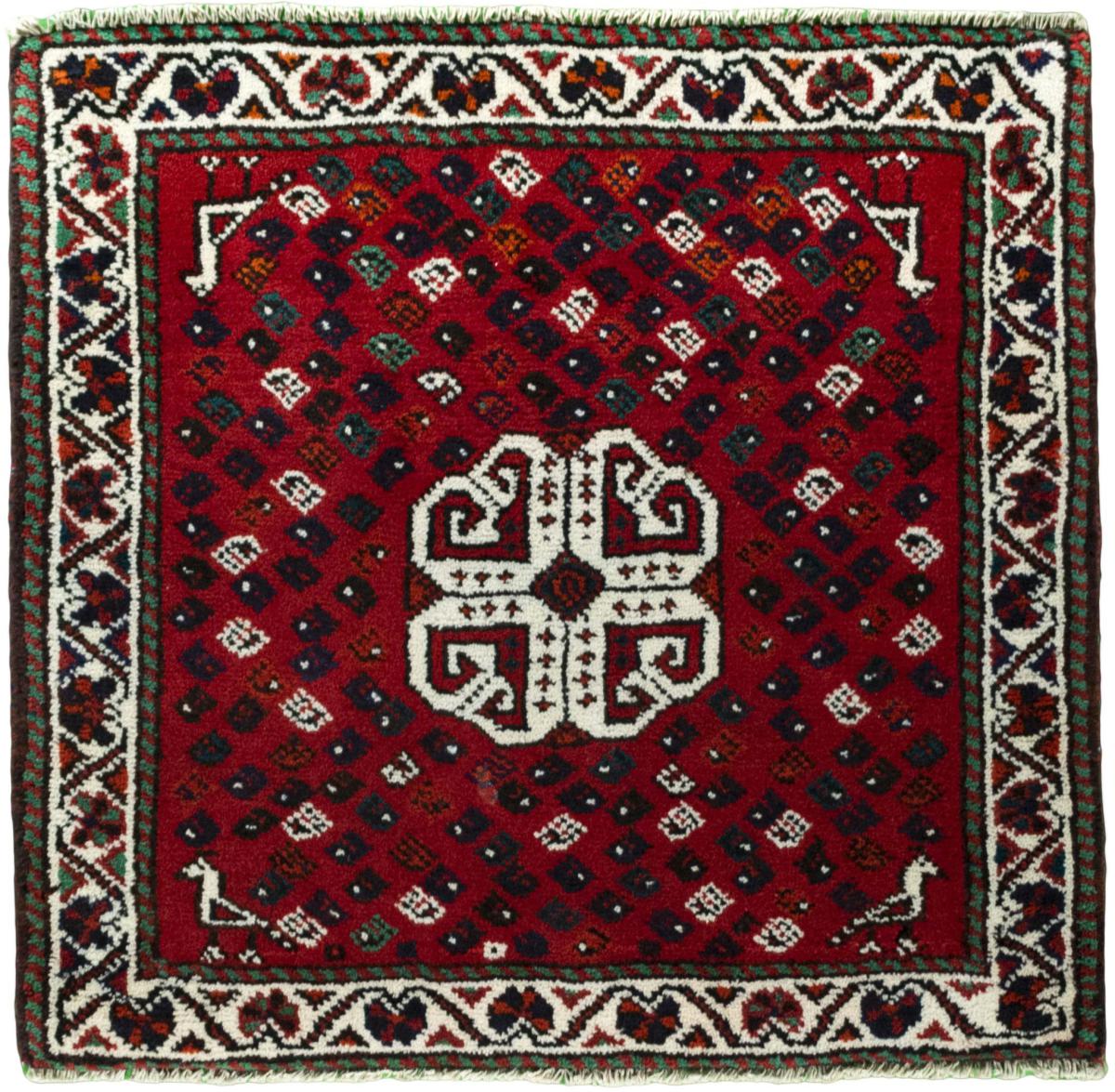 Perzisch tapijt Shiraz 69x71 69x71, Perzisch tapijt Handgeknoopte