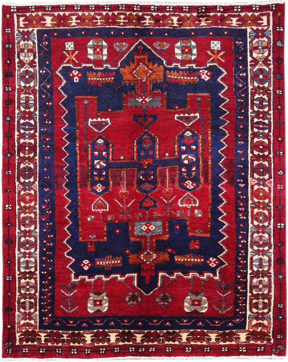  ペルシャ絨毯 バクティアリ 195x161 195x161,  ペルシャ絨毯 手織り