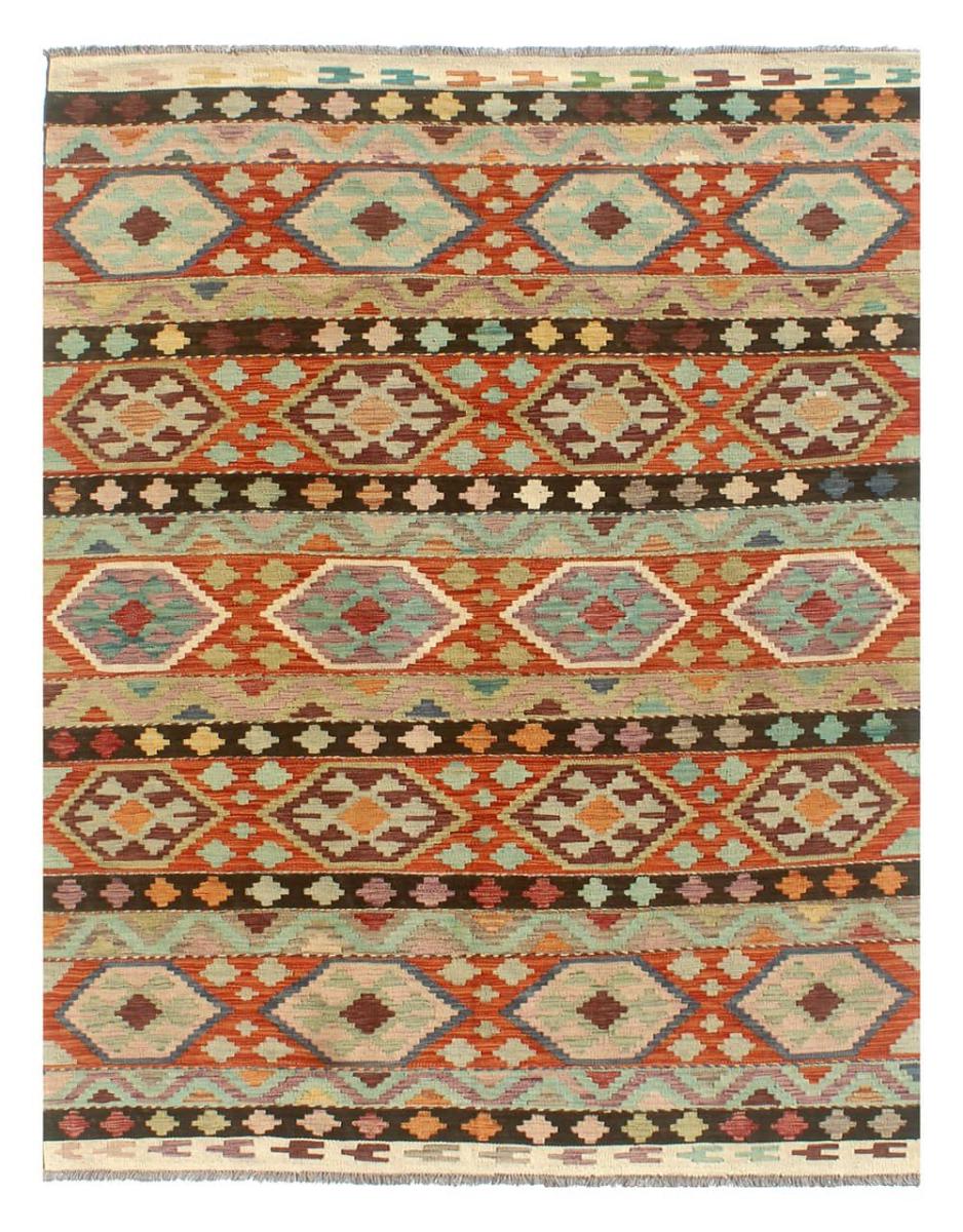 Afghan rug Kilim Afghan 8'1"x5'8" 8'1"x5'8", Persian Rug Woven by hand