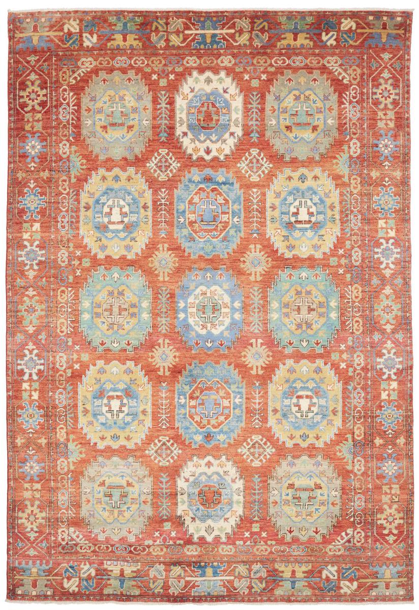 Afghansk teppe Kazak 297x200 297x200, Persisk teppe Knyttet for hånd