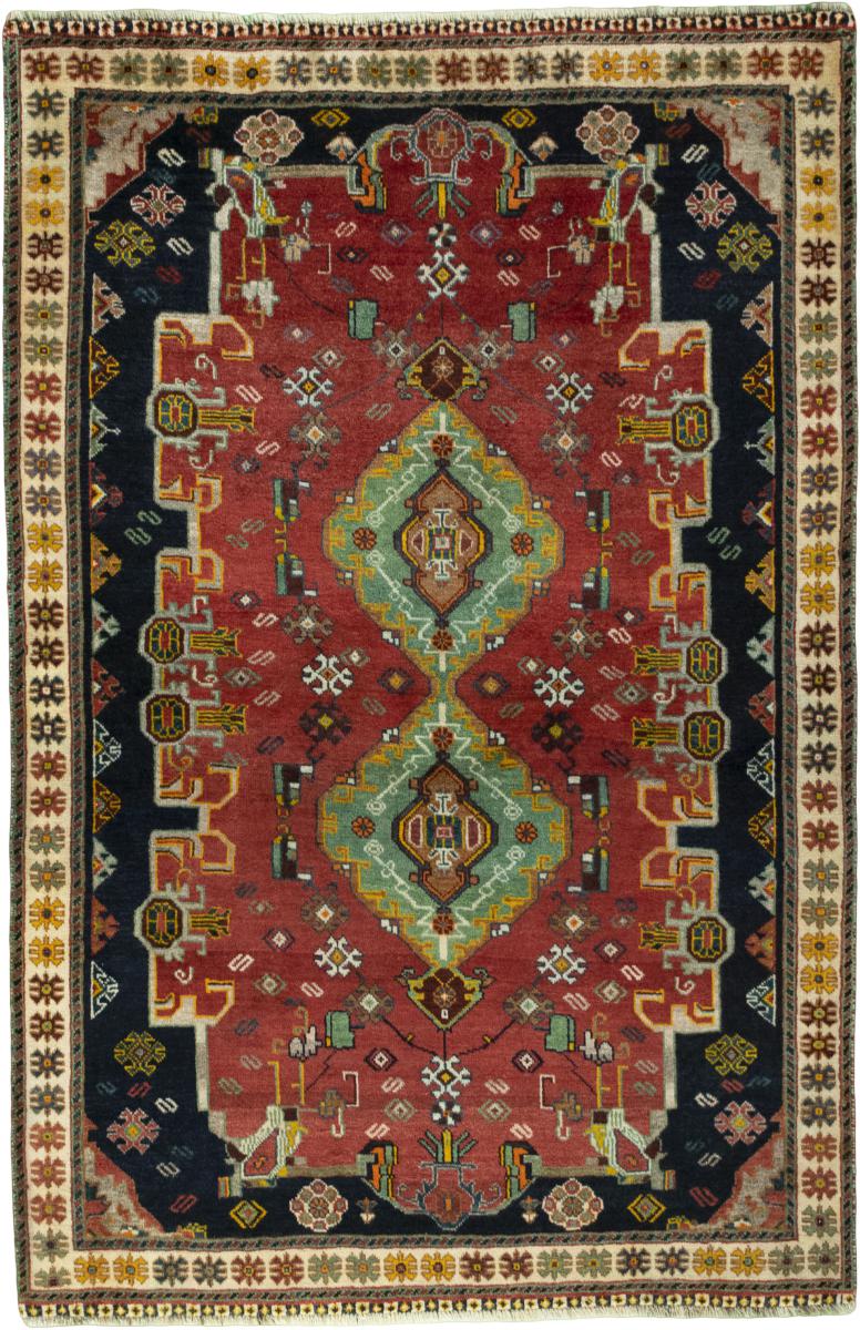 Perzisch tapijt Perzisch Gabbeh Ghashghai 193x127 193x127, Perzisch tapijt Handgeknoopte