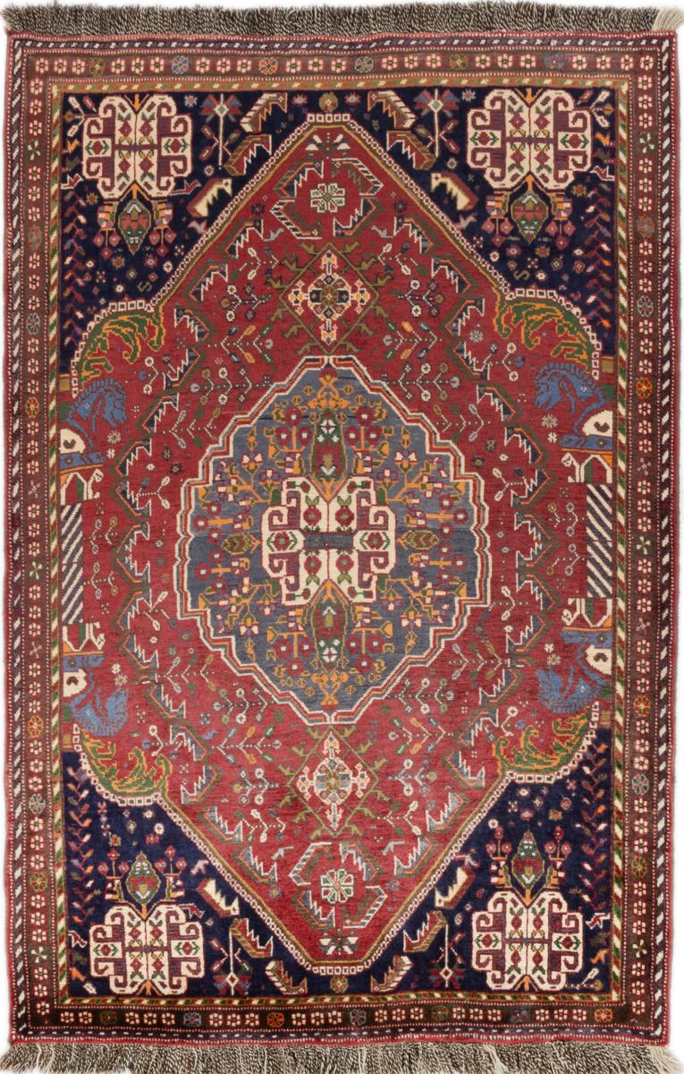 Perzisch tapijt Shiraz 182x118 182x118, Perzisch tapijt Handgeknoopte