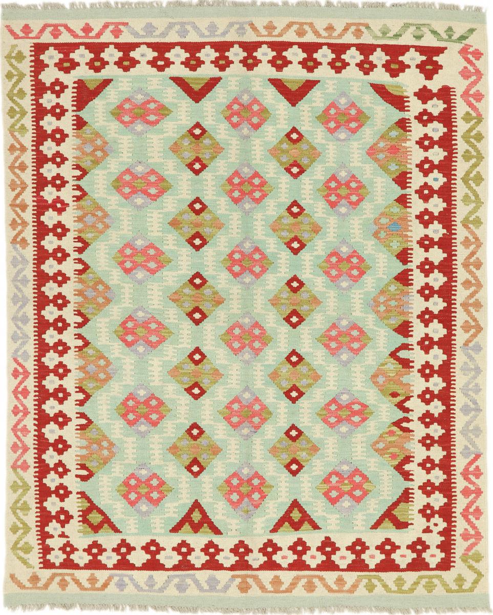 Tapete afegão Kilim Afegão 191x153 191x153, Tapete persa Tecido à mão