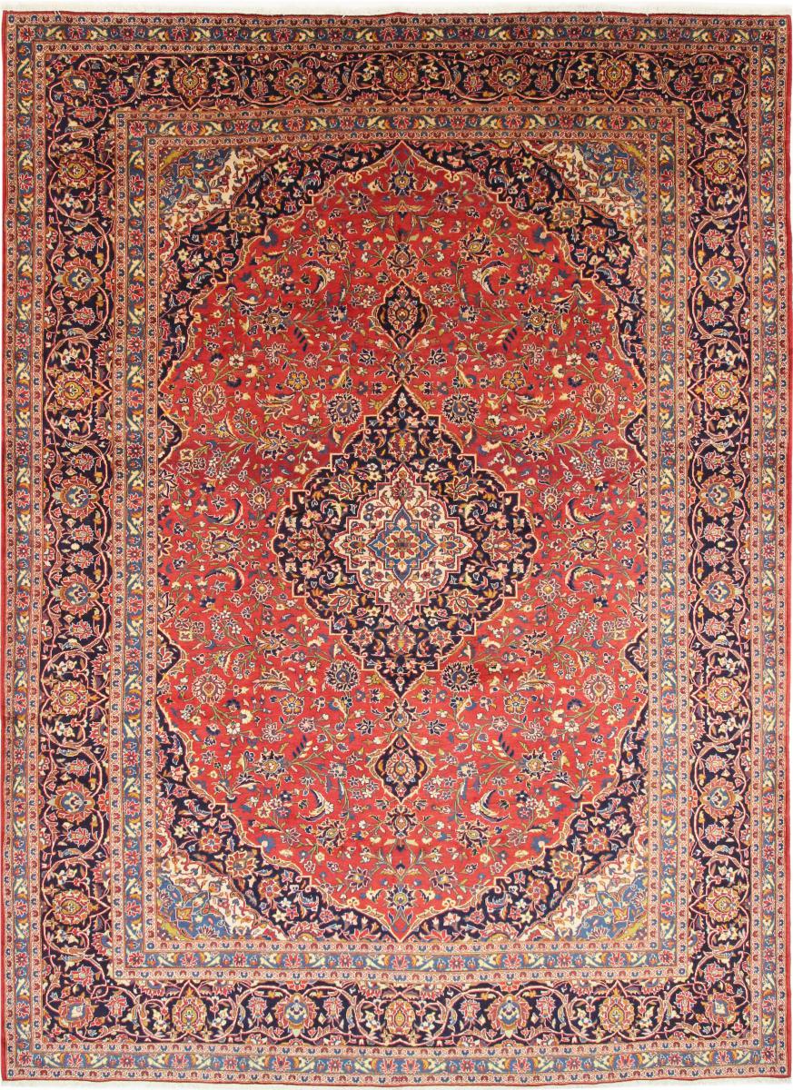 Tapete persa Keshan 414x305 414x305, Tapete persa Atado à mão